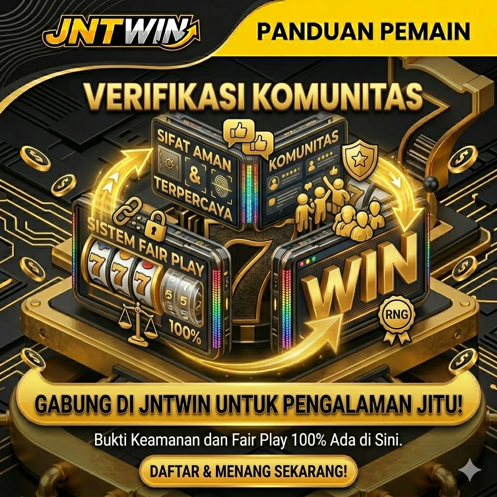 JNTWIN: Situs Slot Aman Terpercaya dengan Fair Play 100%