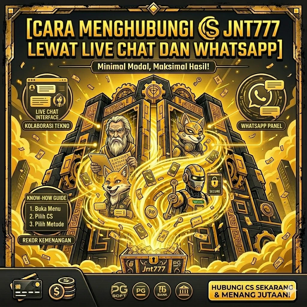 Cara Menghubungi CS Jnt777 Lewat Live Chat dan WhatsApp