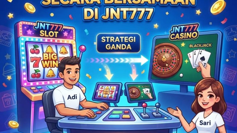 Strategi Menang Main Slot dan Casino Secara Bersamaan di JNT777