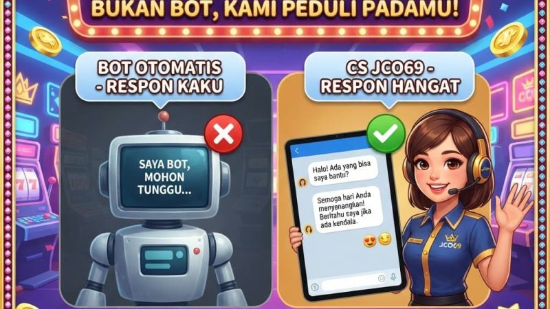 Mengapa Layanan CS JCO69 Selalu Memberikan Respon Manusiawi, Bukan Bot?